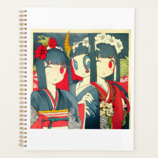 Kimono-Dämonenheft Planer