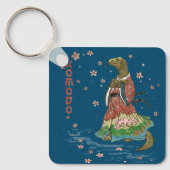 Kimono Dragon Schlüsselanhänger (Vorderseite)
