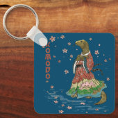 Kimono Dragon Schlüsselanhänger (Vorderseite)