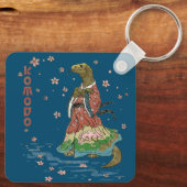 Kimono Dragon Schlüsselanhänger (Rückseite)