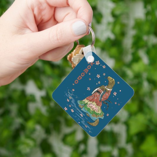 Kimono Dragon Schlüsselanhänger (Hand)