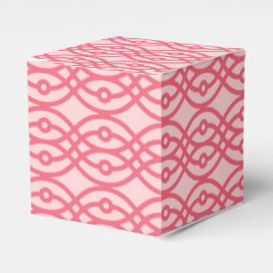 Kimono-Druck, korallenrosa Geschenkschachtel