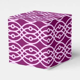 Kimono-Druck, Pflaume und Rosa Geschenkschachtel