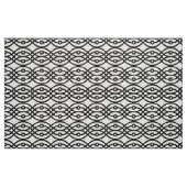 Kimono-Druck, schwarz auf weiß Stoff (Fat Quarter (45,7 x 55,9 cm))