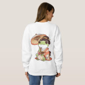 Kimono Frog Sweatshirt (Schwarz voll)