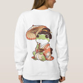 Kimono Frog Sweatshirt (Rückseite)