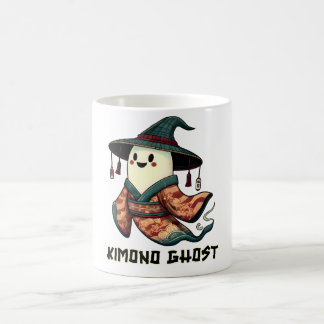 Kimono Geist - Trick oder Leckerbissen - Happy hal Kaffeetasse