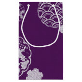 Kimono gemusterte Geschenktasche Kleine Geschenktüte (Rückseite)