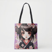 Kimono Girl Tasche (Vorderseite)