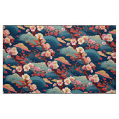 Kimono inspiriert japanisches Gewebe Stoff (Fat Quarter (45,7 x 55,9 cm))