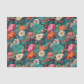 Kimono inspirierte japanisches Musterpapier Seidenpapier (Vorderseite)