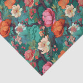 Kimono inspirierte japanisches Musterpapier Seidenpapier (Ausschnitt)