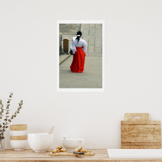 Kimono japan poster (Küche)