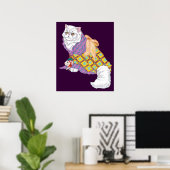 Kimono Kitty und Kaiser Chu-ii Poster (Heimbüro)