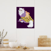 Kimono Kitty und Kaiser Chu-ii Poster (Küche)