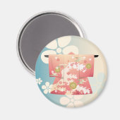 Kimono Magnet (Vorderseite/Rückseite)
