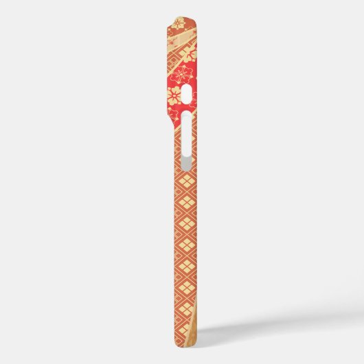 Kimono Muster Herbst Case-Mate iPhone Hülle (Rückseite / Links)