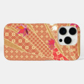 Kimono Muster Herbst Case-Mate iPhone Hülle (Rückseite (Horizontal))