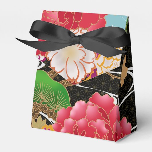 Kimono-Musterfavorisierbox Geschenkschachtel (Vorderseite)