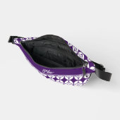 Kimono Mustertaschen | 七 宝 花 菱 Shippo Hanabishi Bauchtasche (Offen)