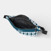 Kimono Mustertaschen | 七 宝 花 菱 Shippo Hanabishi Bauchtasche (Offen)