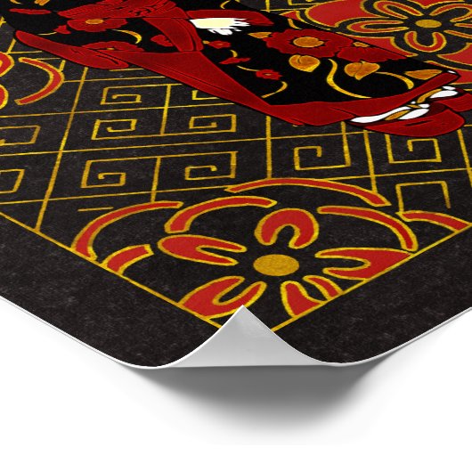 Kimono Poster (Ecke)