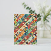 Kimono Postkarte (Stehend Vorderseite)