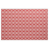 Kimono Print, dunkelrot und weiß Stoff (Fat Quarter (45,7 x 55,9 cm))