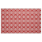 Kimono Print, dunkelrot und weiß Stoff (Fat Quarter (45,7 x 55,9 cm))