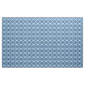 Kimono Print, Marine und hellblau Stoff (Yard (91,4 cm))