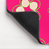 Kimono Rose Pink Lotus Mousepad (Ecke)
