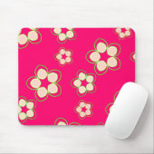 Kimono Rose Pink Lotus Mousepad (Mit Mouse)