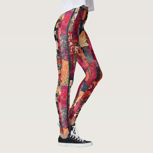Kimono Splice Leggings (Rechts)