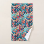 Kimono-Stoff aus Japan inspiriert Badhandtuch Set (Handtuch)
