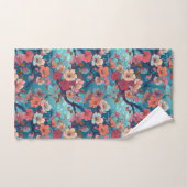 Kimono-Stoff aus Japan inspiriert Badhandtuch Set (Handtuch)