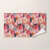 Kimono-Stoff aus Japan inspiriert Badhandtuch Set (Handtuch)