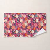 Kimono-Stoff aus Japan inspiriert Badhandtuch Set (Handtuch)