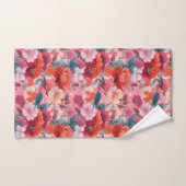 Kimono-Stoff aus Japan inspiriert Badhandtuch Set (Handtuch)