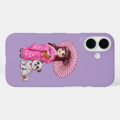 Kimono Süsse & Welpe Liebe Case-Mate iPhone Hülle (Rückseite (Horizontal))