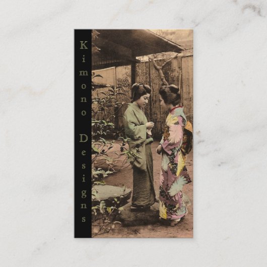 Kimono Visitenkarte (Vorderseite)