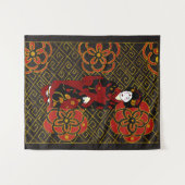 Kimono Wandteppich (Vorderseite (Horizontal))