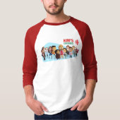 Kims Bequemlichkeit - Neil Hooson Raglan T-Shirt (Vorderseite)