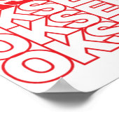 Kims Convenience Ok See You Funny Gifts TShirt Poster (Ecke)