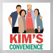 Kims Convenience Simplistic Art Poster (Vorne)