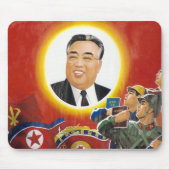 Kims- Il-sungrot mousepad (Vorne)