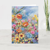 "Kim's Meadow"-leere Notecard Dankeskarte (Vorderseite)