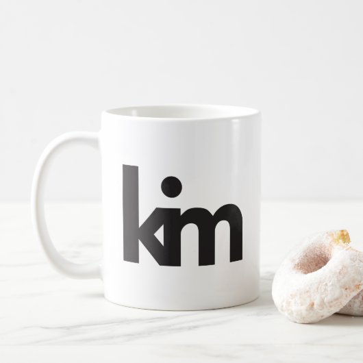 Kims persönliche Kaffee-Tasse Kaffeetasse (Mit Donut)