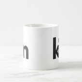 Kims persönliche Kaffee-Tasse Kaffeetasse (Mittel)