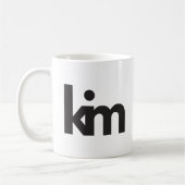 Kims persönliche Kaffee-Tasse Kaffeetasse (Links)