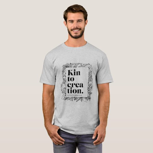Kin to Creation - T - Shirt der Männer (Vorne ganz)